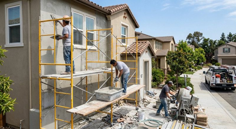 Residential Stucco Service in Sonoma County, CA